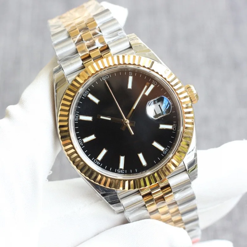 

Часы Мужские автоматические механические из нержавеющей стали с сапфировым стеклом, 100 м