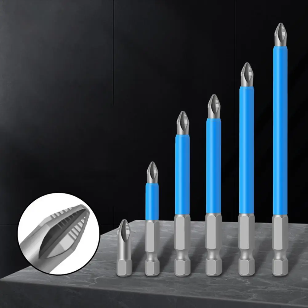 

Cross Non-Slip Drill Bits Electrical Magnetic Non-Slip Screwdriver Head Made Of Premium S2 Material And Premium Alloy Steel