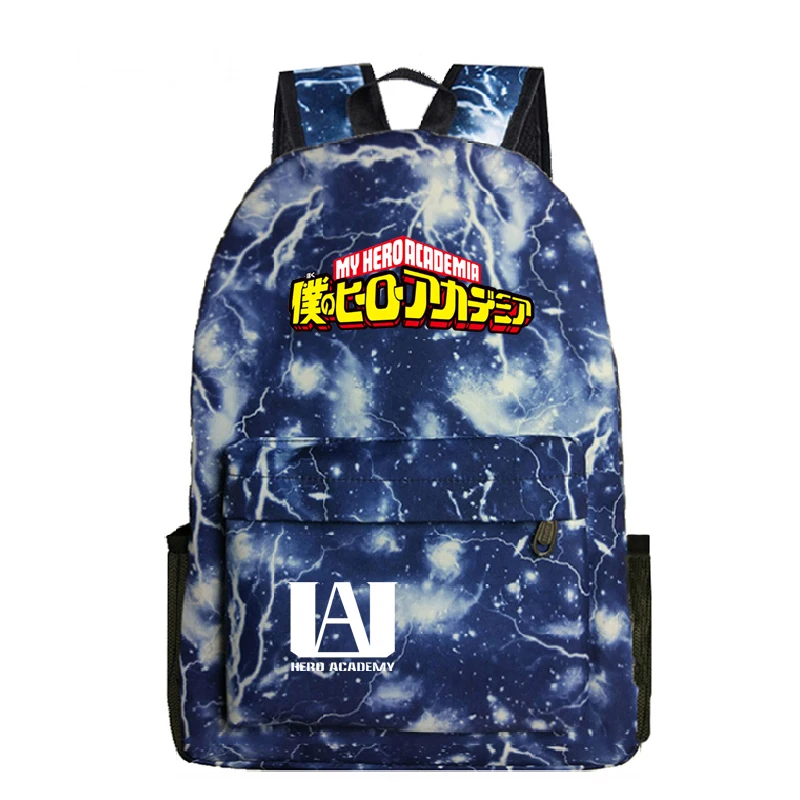 Newst My Hero Academia Backpack Cosplay Galaxy Space Anime Backpacks School BookBags Travelbag Women Men Halloween Gifts | Багаж и сумки