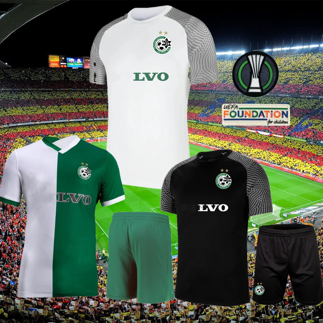 

Новая футбольная рубашка 21 22 Израиль Maccabi Haifa home Away third jersey 2021 2022 ATZILI HAZIZA G.DONYOH