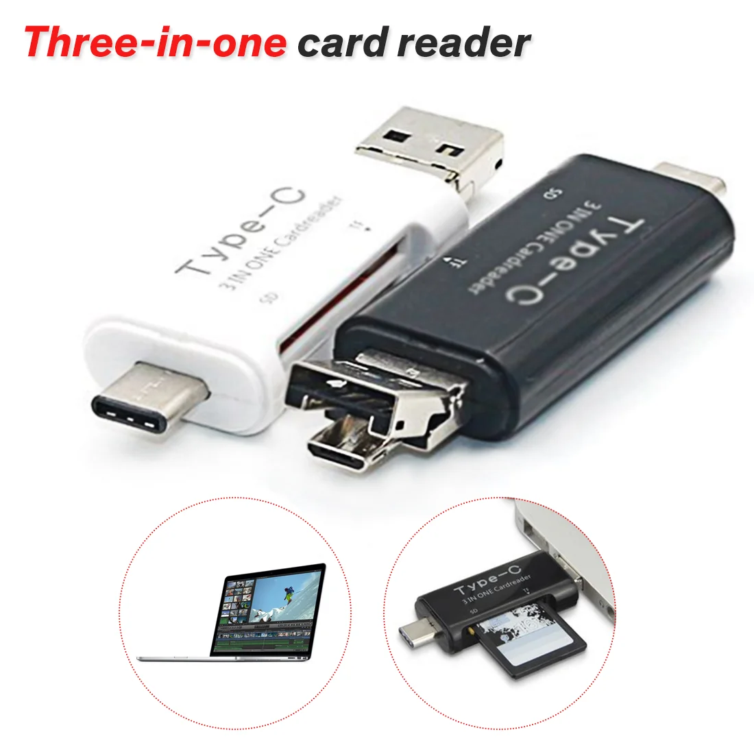 кардридер usb tf otg смарт адаптер к