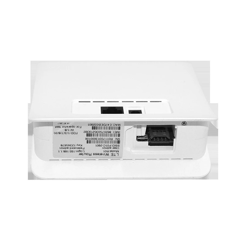 

300Mbps Wifi Routers 4G LTE CPE Mobile Router with LAN Port Support SIM Card Portable Wireless WiFi Router-EU Plug