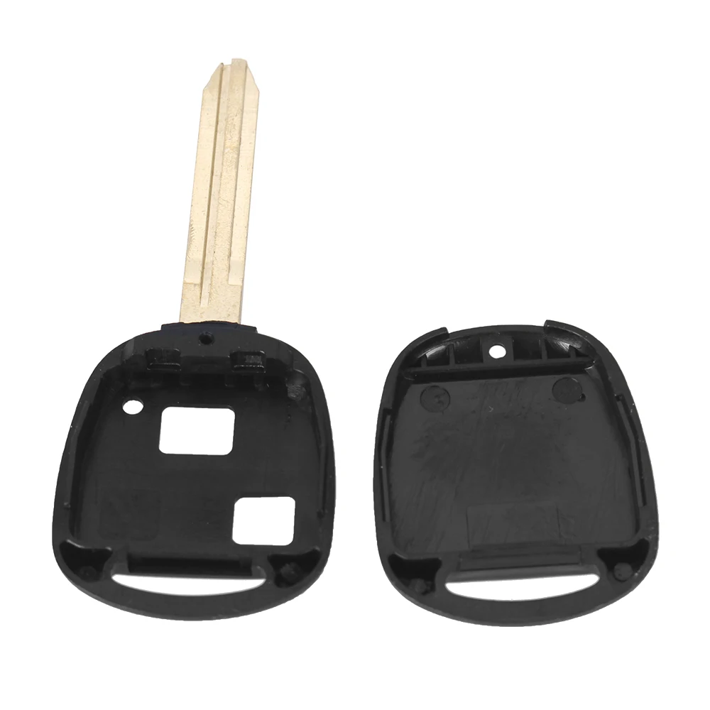 KEYYOU 2 кнопки дистанционного ключа FOB чехол для Land Cruiser Camry Corolla Tarago Prado Echo Avalon с