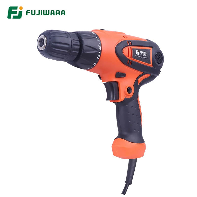 FUJIWARA 350-420 Вт электрическая отвертка Мощность Ударная дрель 220 V-240 V винт ключ, дюймовый стандарт 19-Скорость регулируемый