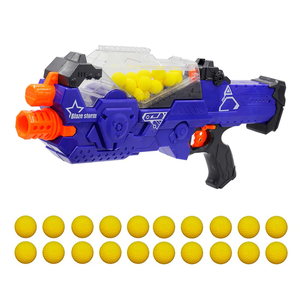

Electric Burst Rifle Toy Gun Suit for Nerf EVA Ball Darts Blaster for Children Gun Birthday Gift For Kids/