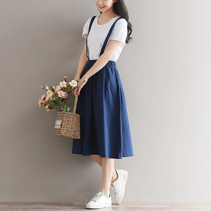 Белые винтажные юбки для девочек женская летняя плиссированная юбка с высокой