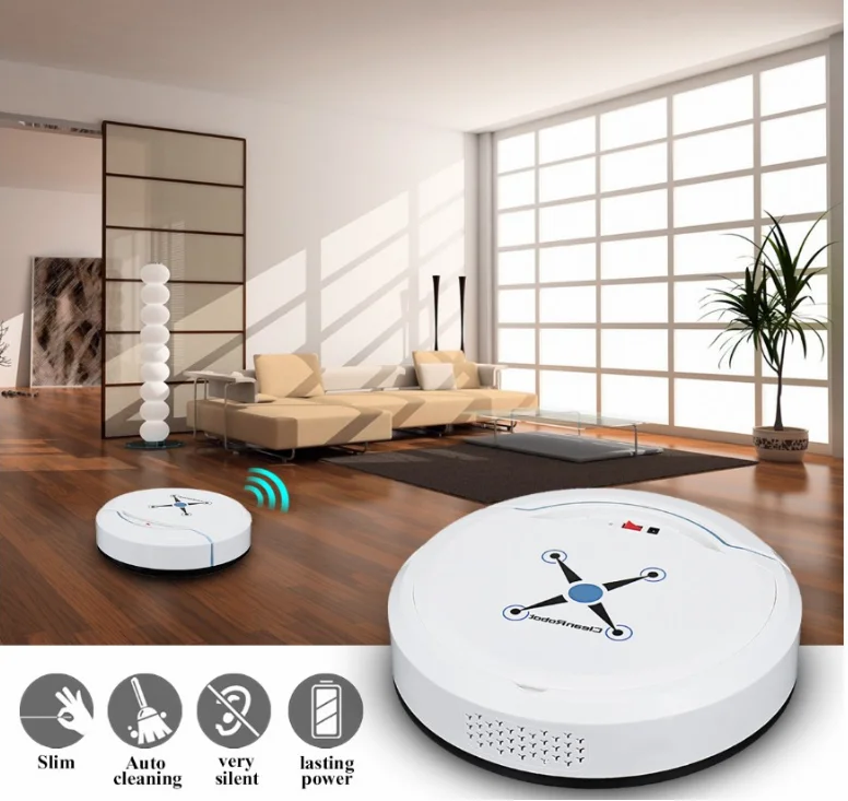 

Rechargeable Robot Vacuum Cleaner Intelligent Charging Vacuum Cleaner Smart Sweeping Robot Automatic Cleaning Machine Dust Hair