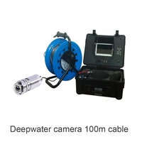 100 300m cable deep water camera underwater fishing camera surveillance industry inspection night vision dvr system