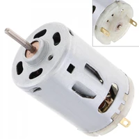 rs385 12v 3 9a 9800rpm dc motor remote control car motor electric toy motor hair dryer motor with carbon brush for toy model