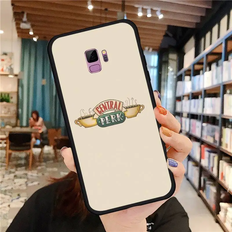 

Coffee Friends tv Fashion Phone Case For Samsung galaxy S 7 8 9 10 20 edge A 6 10 20 30 50 51 70 note 10 plus