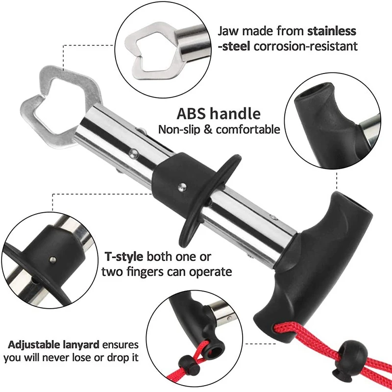 

Fish Hook Remover Squeeze-Out Fish Hook Separator Tools and Fishing Pliers Lip Gripper Holder,Fishing Hooks Extractor