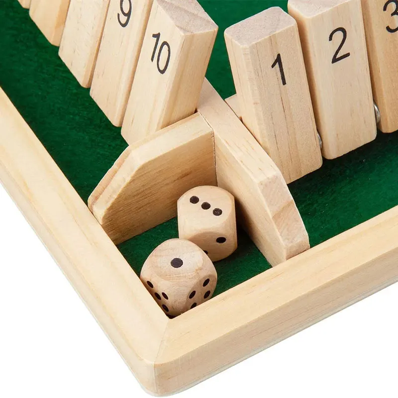 

Wooden Board Game A Classic Family Math Game for Kids Family Party Gift Durable XR-Hot