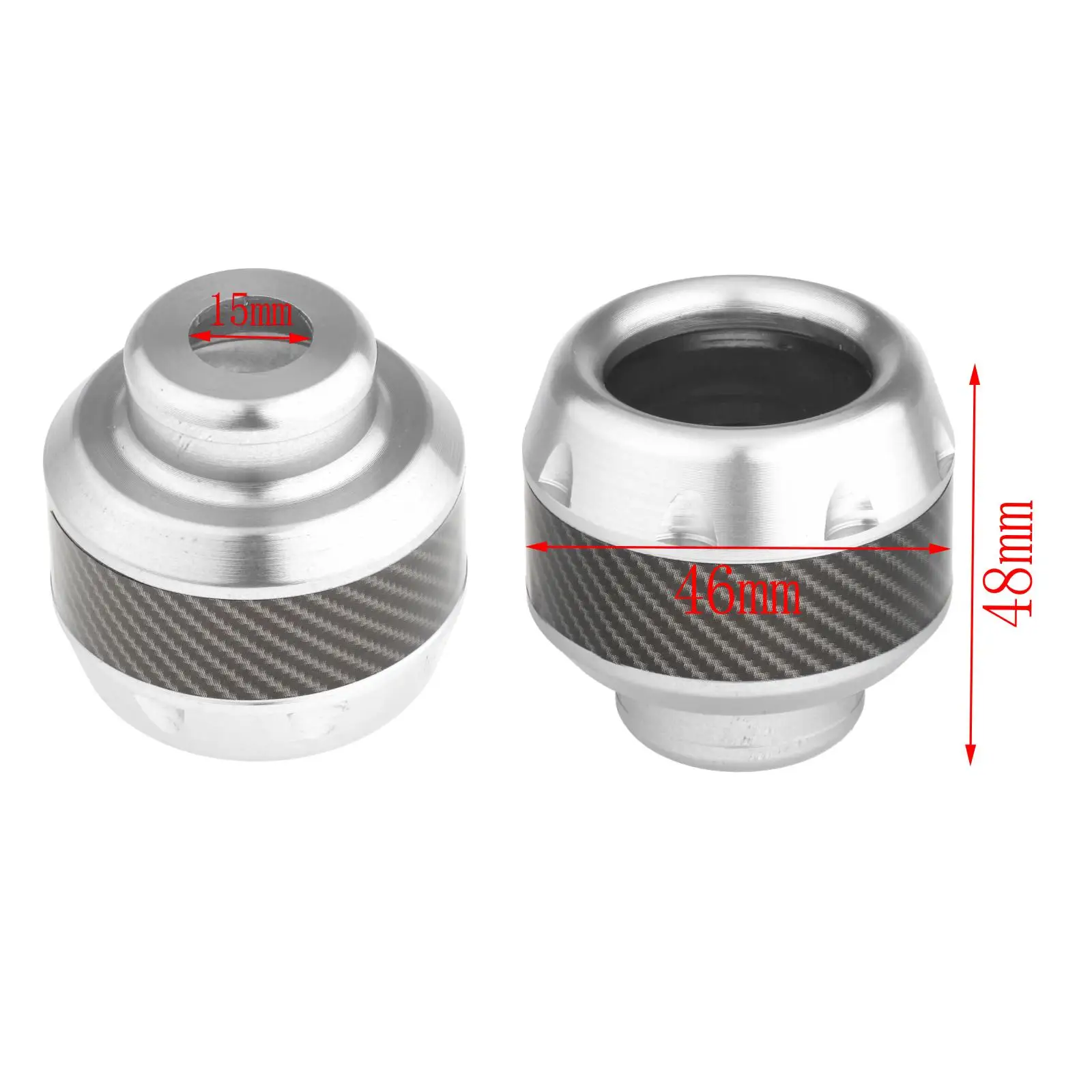 

1 Pair Universal Motorcycle Falling Protector Front Fork Cups Anti Crash Cap