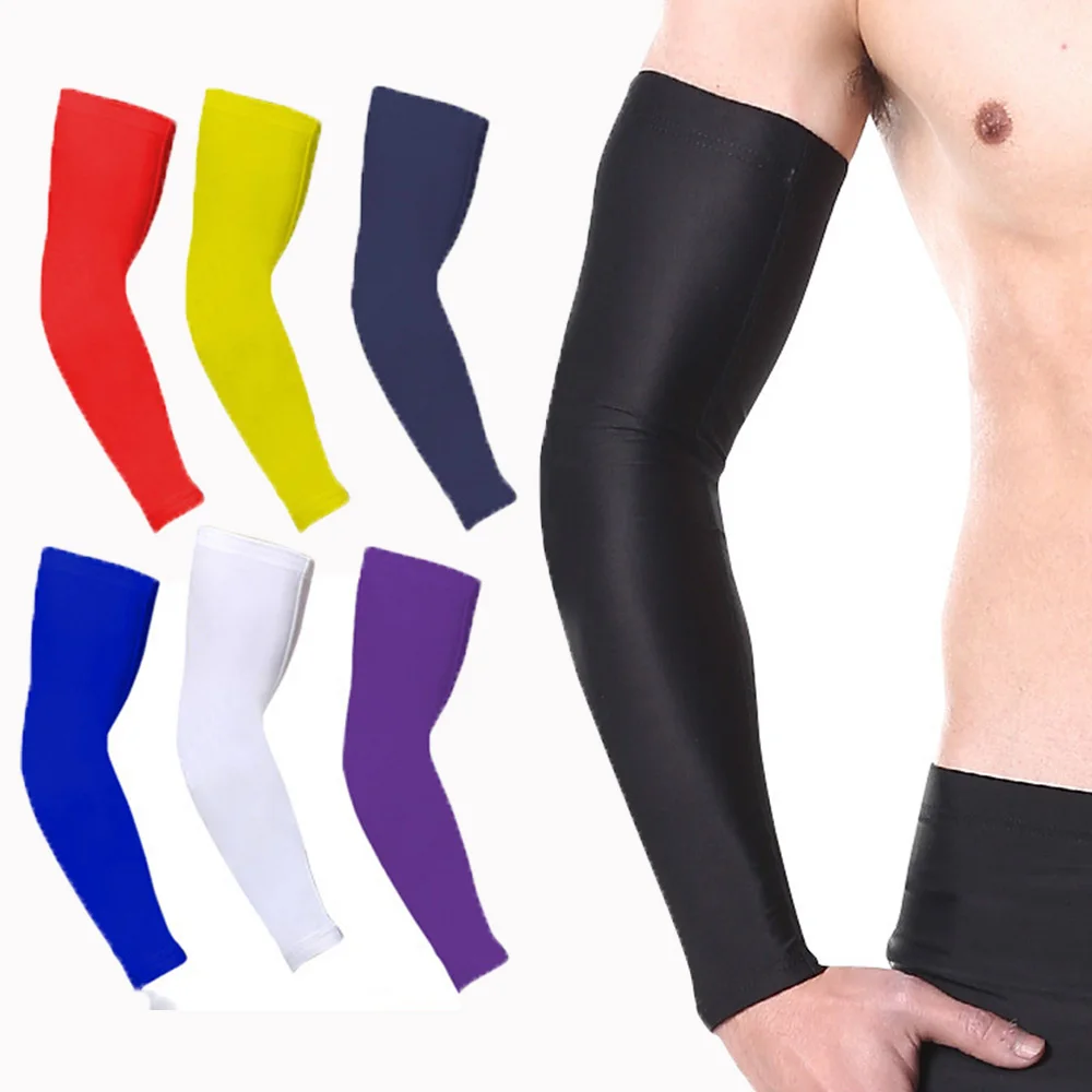 1 шт. компрессионная защита для рук защитный рукав спортивная бега езды на