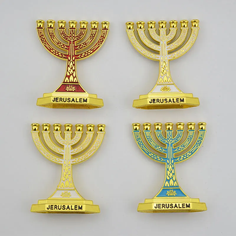 Миниатюрный подсвечник в виде еврейского ислама Ханука Менора 7 веток из