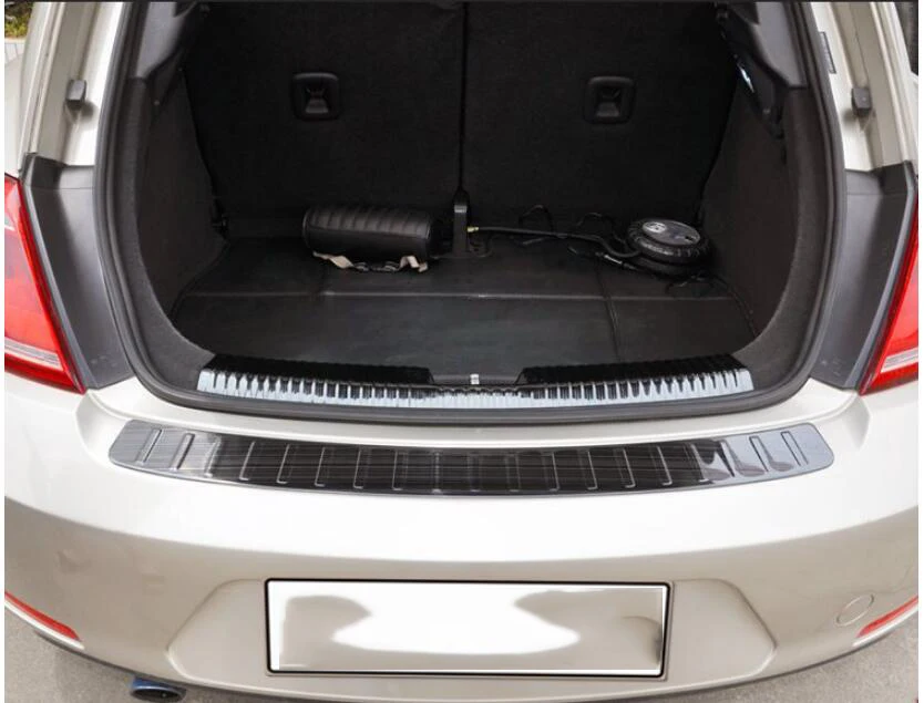 Протектор для заднего бампера из нержавеющей стали Накладка протектора порога