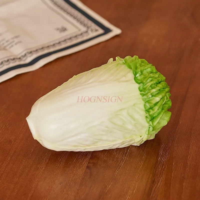Simulation Vegetable Model Chinese Cabbage Doll Green Food Props Cabinet House Decoration Farmhouse 2021 |