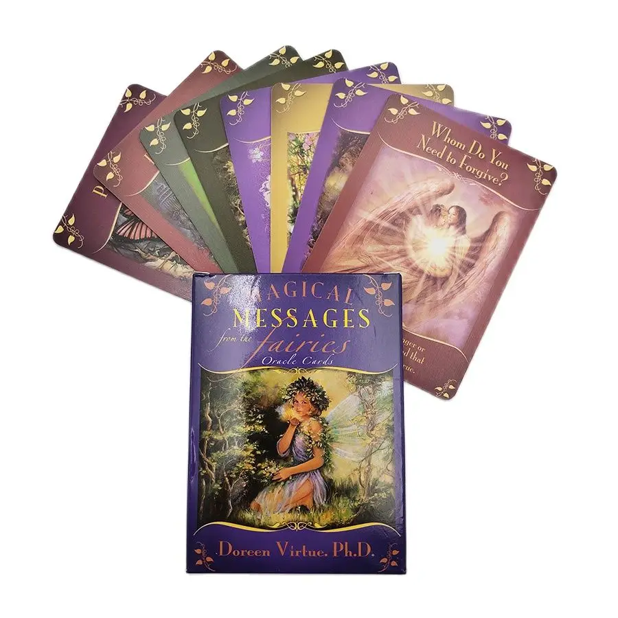 Волшебные сообщения от феи карты формата Оракл 44 судьба гадания Карта Таро для
