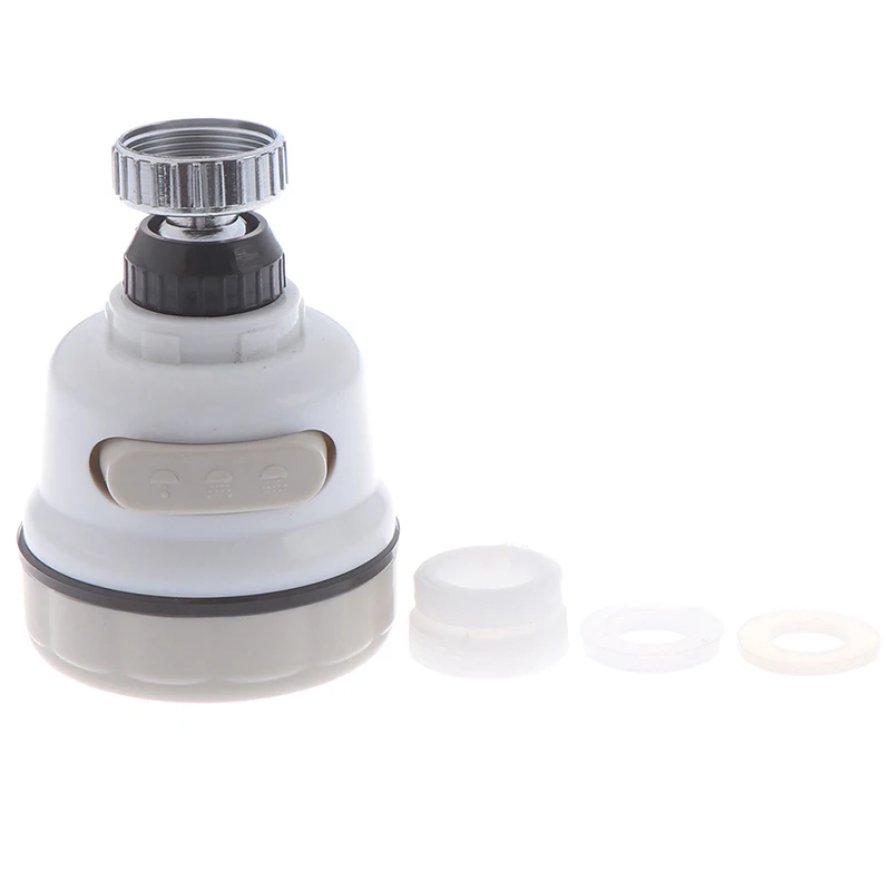 360 Поворотный кухонный смеситель для ванной комнаты адаптер душа