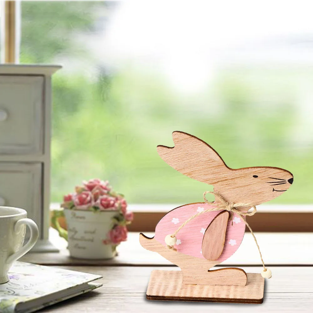 Творческие пасхальные украшения Дерево Пасхальный кролик с Христос воскрес