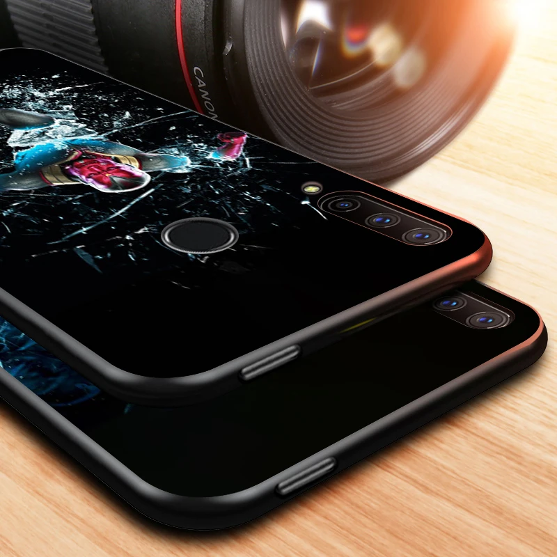 

Vision marvel hero for Huawei Honor 30 20 10 9S 9A 9C 9X 8X MAX 10 9 Lite 8A 7C 7A Pro Silicone Black Phone Case