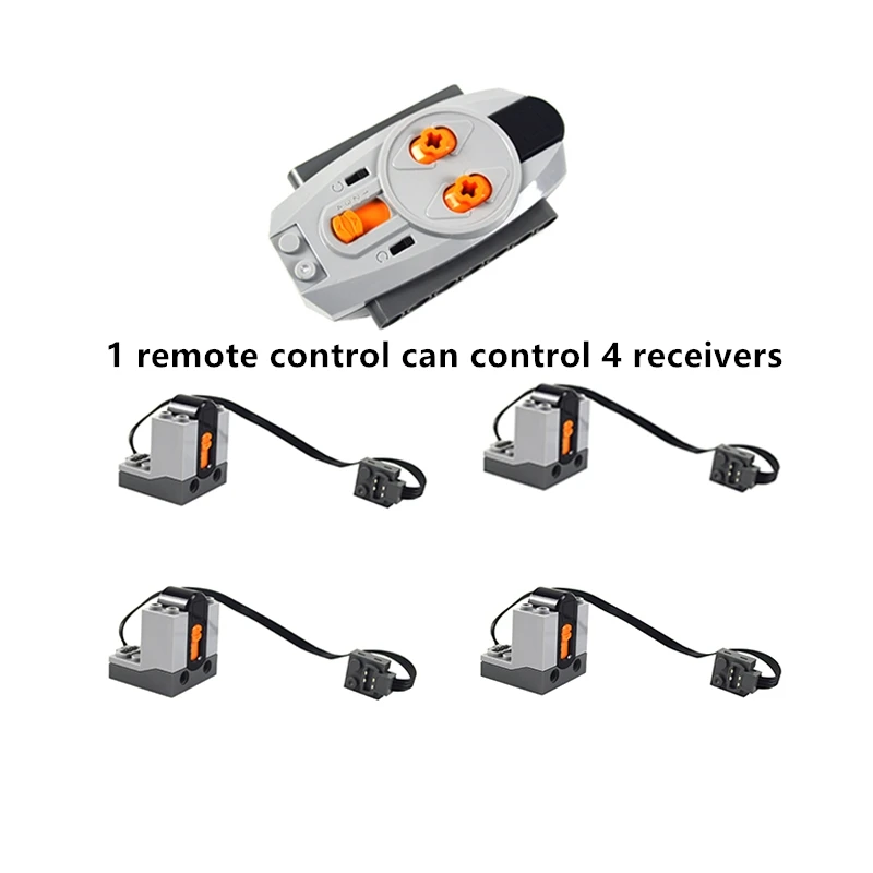 

Technical parts Motor multi power functions tool servo train motor 8293 8883 PF model sets building blocks Compatible All Brands