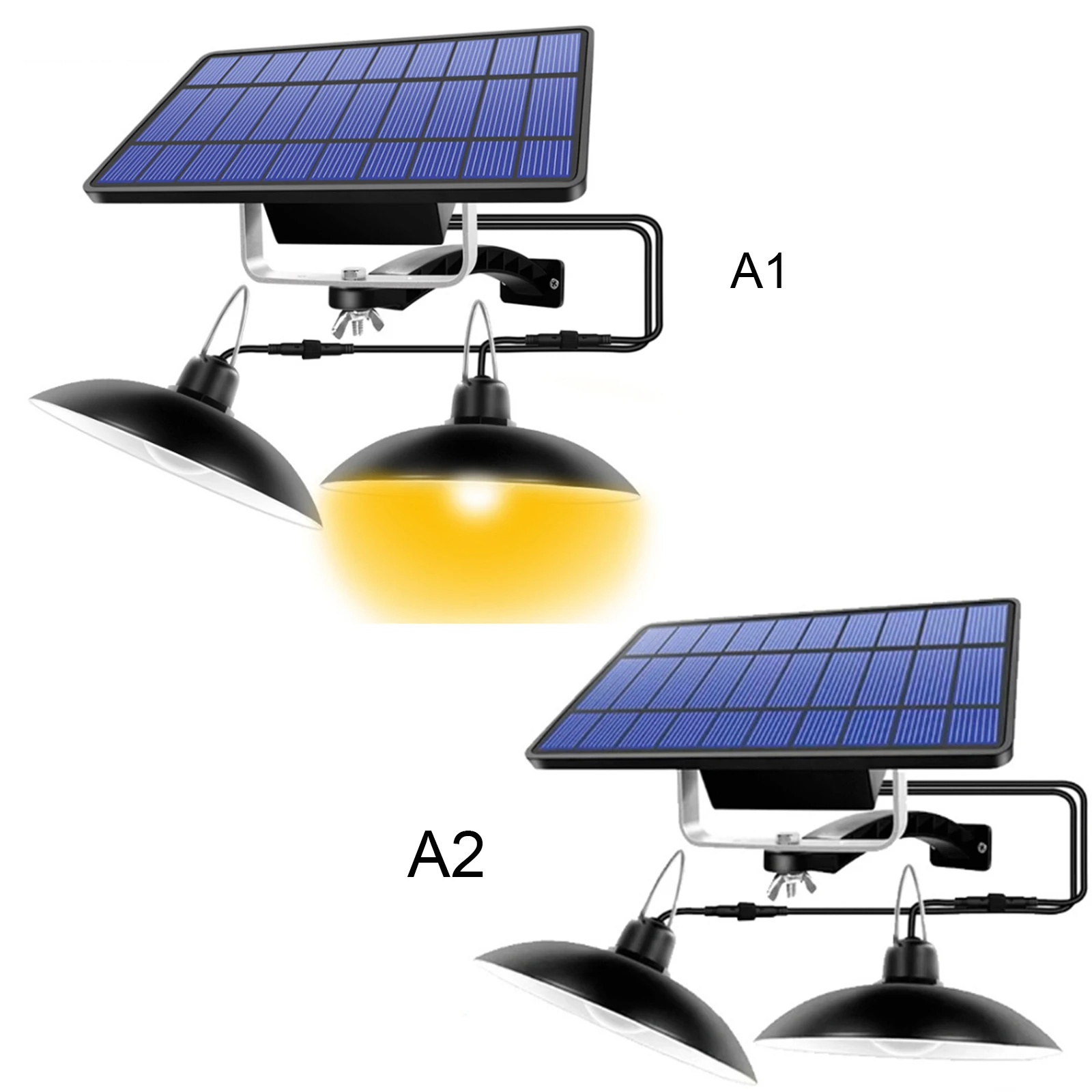 

Solar Pendant Light Outdoor Indoor Hanging Solar Powered Shed Lights Waterproof Decoration Lamp For Barn Farm Garden Yard Patio