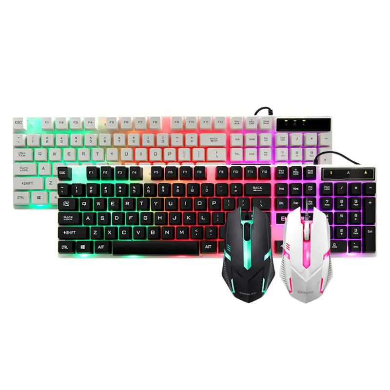 

Keyboard Waterproof Mouse Mice USB Wired Gaming Accessories for microsoft PC Laptop Tablet Win XP/7/8 Mac10.2