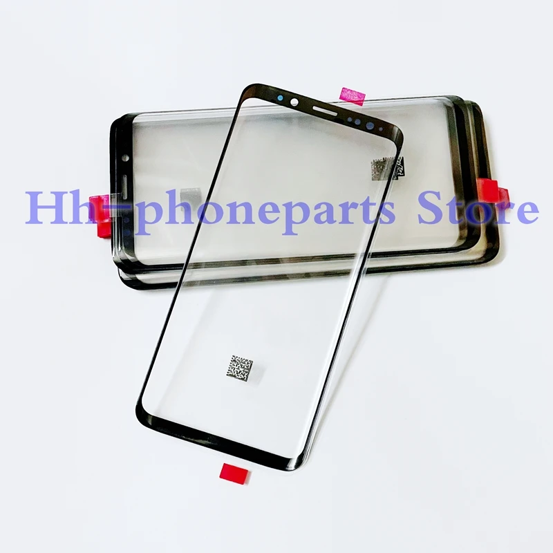 5pcs lcd display touch screen outer glass replacement for samsung s9 s9plus s9 mobile phone touch panel parts free global shipping