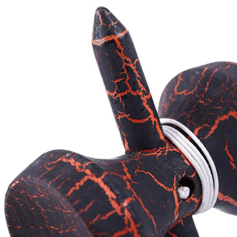 New Full Crackle Wood Kendama Ball Education Traditional Game Toy New|wooden kendama|kendama ballkendama toy |