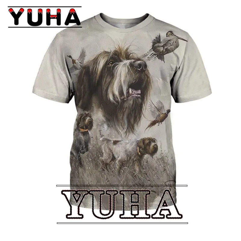 

Футболка Мужская/женская с 3D-принтом собаки, уличная одежда Funnyt в стиле хип-хоп, топ с коротким рукавом и круглым вырезом с животными, лето 2021