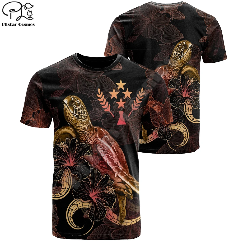 

PLstar Cosmos 2021 Polynesia New Fashion Men/Women Kosrae T-shirts 3d Print Designed Summer Short Sleeve Tee Brand Tops Style-3