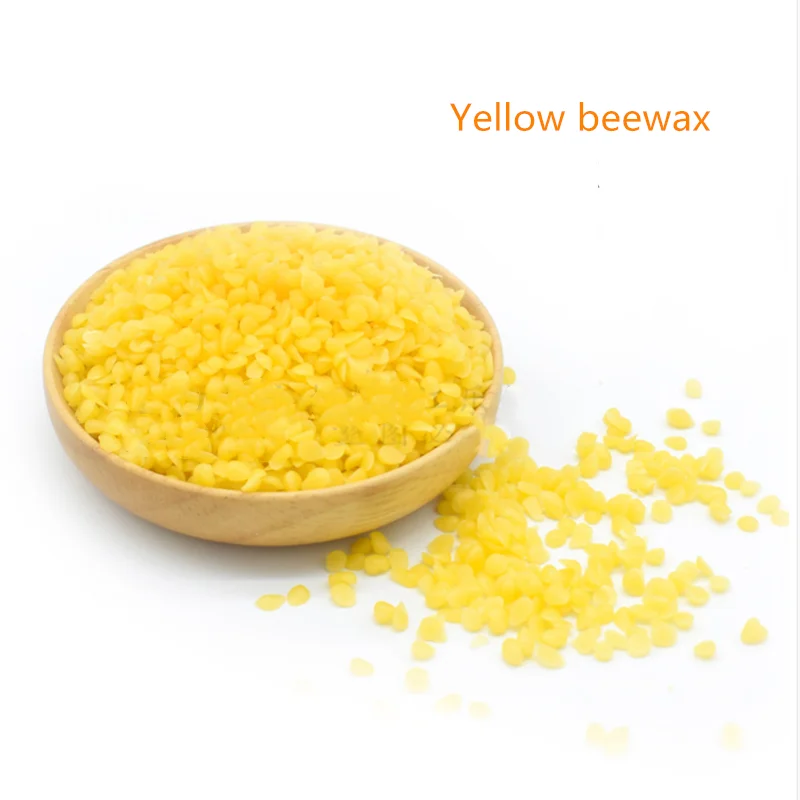 1000g Natural Beesw Wax DIY Lipstick Red Raw Material Candelilla Rose Jasmine Osmanthus Yellow and White Beeswax | Дом и сад