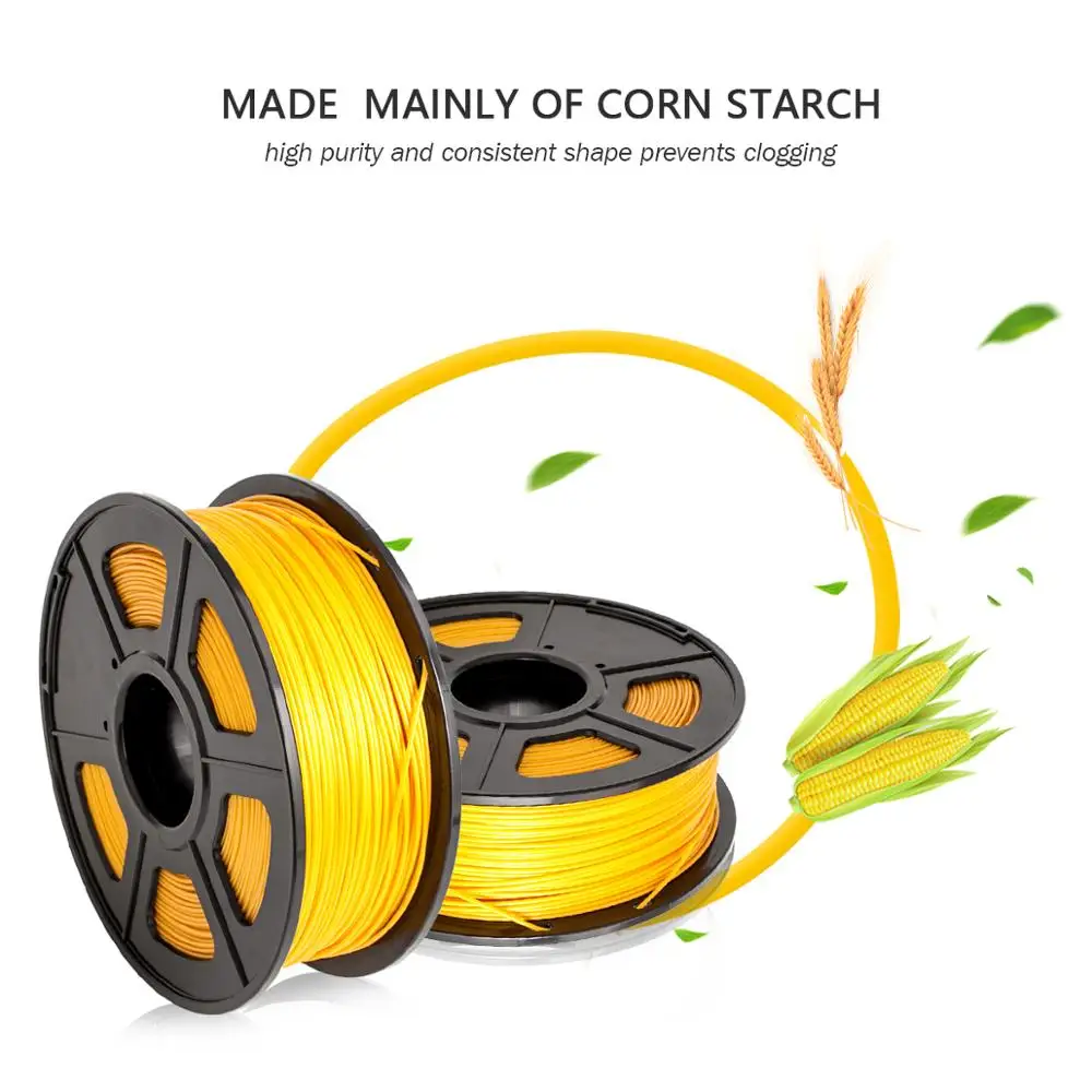 Sunlu 3D Printer Filament PLA 100% no bubble 1.75mm 1KG with Spool Gold with competitive advantages стержни для 3д ручки