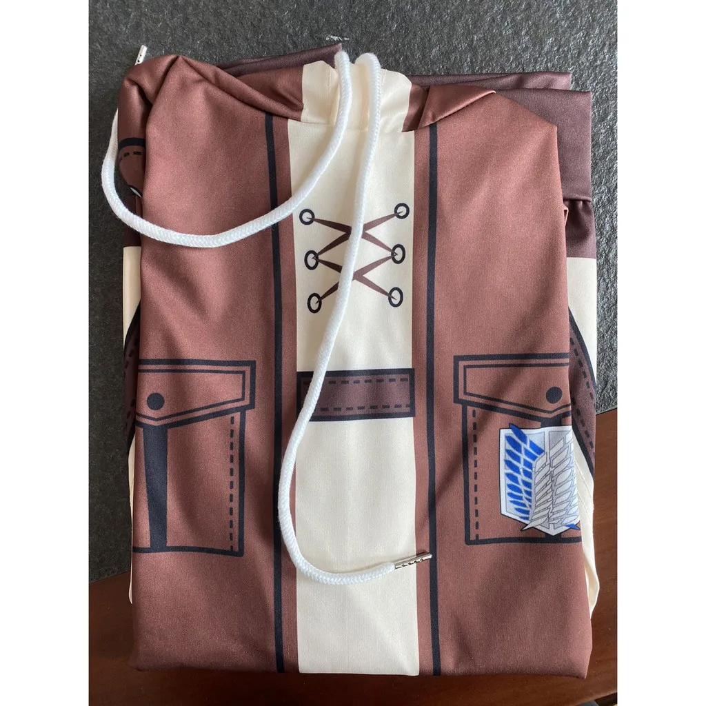 

Eren Jaeger Jacket Unisex Casual Attack on Titan Hoodie Long Sleeve Japanese Anime Sweater anime hoodie