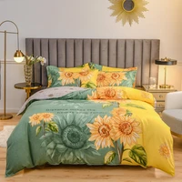 bedding set luxury for household winter warmth bed sheet set single double satin bed linen set 4 pieces bed sheets pillow cases