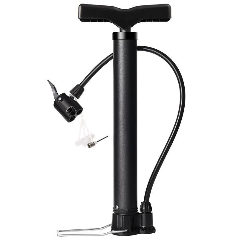 

Portable Bicycle Tire Pump Inflator 120 PSI Cycling Mountain Road Bike Hand Air Floor Pump Schrader Presta Valve Ball Toy Motor