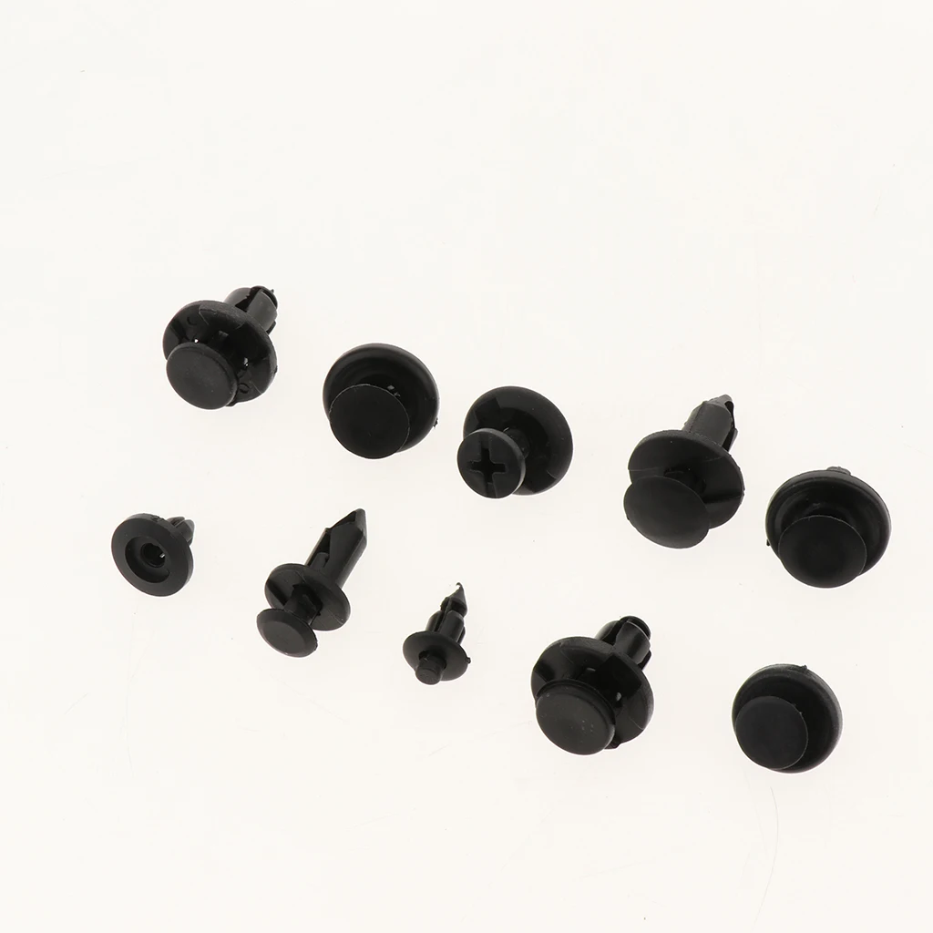 

HE52 280Pcs Car Boxed Plastic Fastener Push Type Nylon Rivets Retainer Clips
