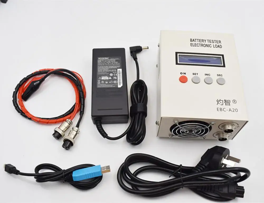 

EBC-A20 Li-po Battery Capacity Tester 5A Charge 20A Discharger 85W Multifunction Battery Current Test