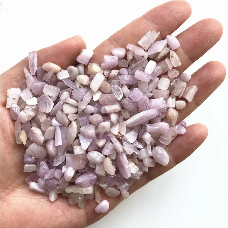 5 8 мм натуральные резные Kunzite кварцевый кристалл Spodumene объемный камень реики