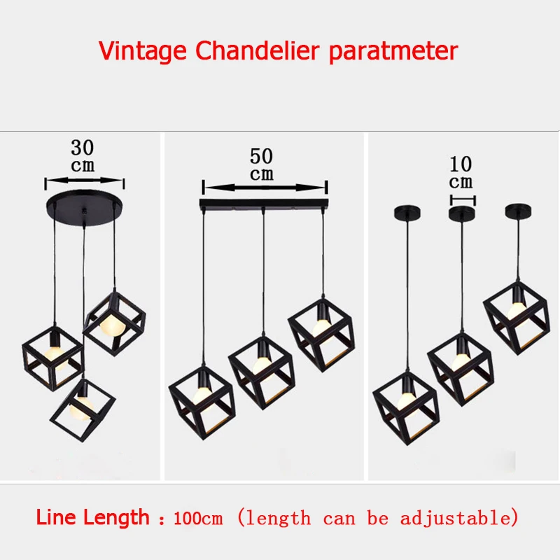 Винтажный светильник в стиле ретро потолочный для кухни украшения деревенский