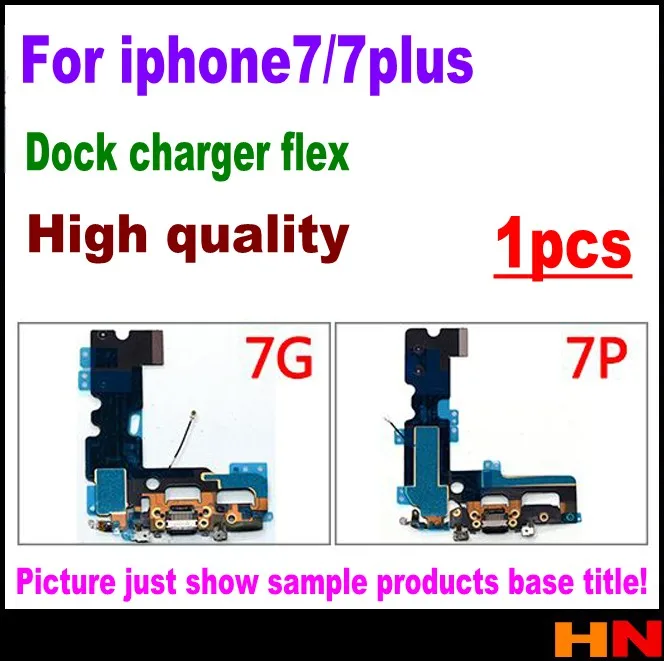 1 шт. гибкий кабель для зарядного устройства iphone 7 7p plus|Шлейфы мобильных телефонов|