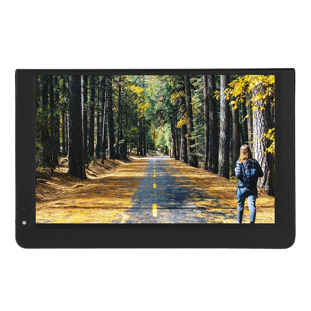 Портативный Автомобильный цифровой телевизор LEADSTAR 12 дюймов DT/T2 1080P Мини 16:9