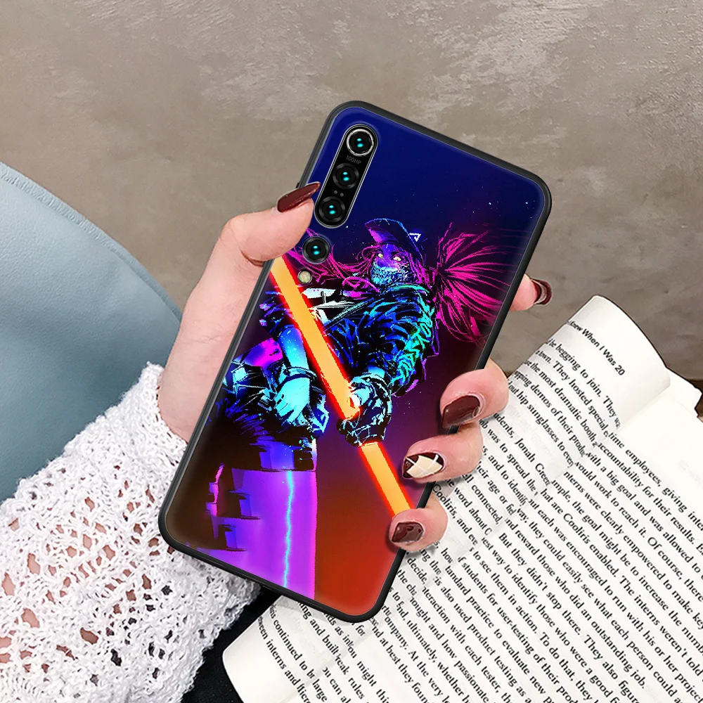 

lol kda kaisa Ahri akali Sindra Phone Case For Xiaomi Mi Note 10 A3 9 MAX 3 A2 8 9 Lite Pro Ultra black Prime Pretty Bumper