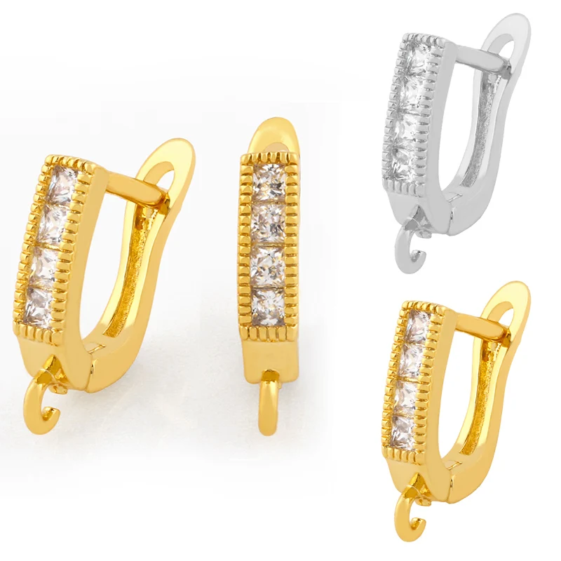 OCESRIO DIY серьги ручной работы, крючки, несколько рядов, длинные циркониевые серьги, подвески, роскошные ювелирные изделия, аксессуары erha026