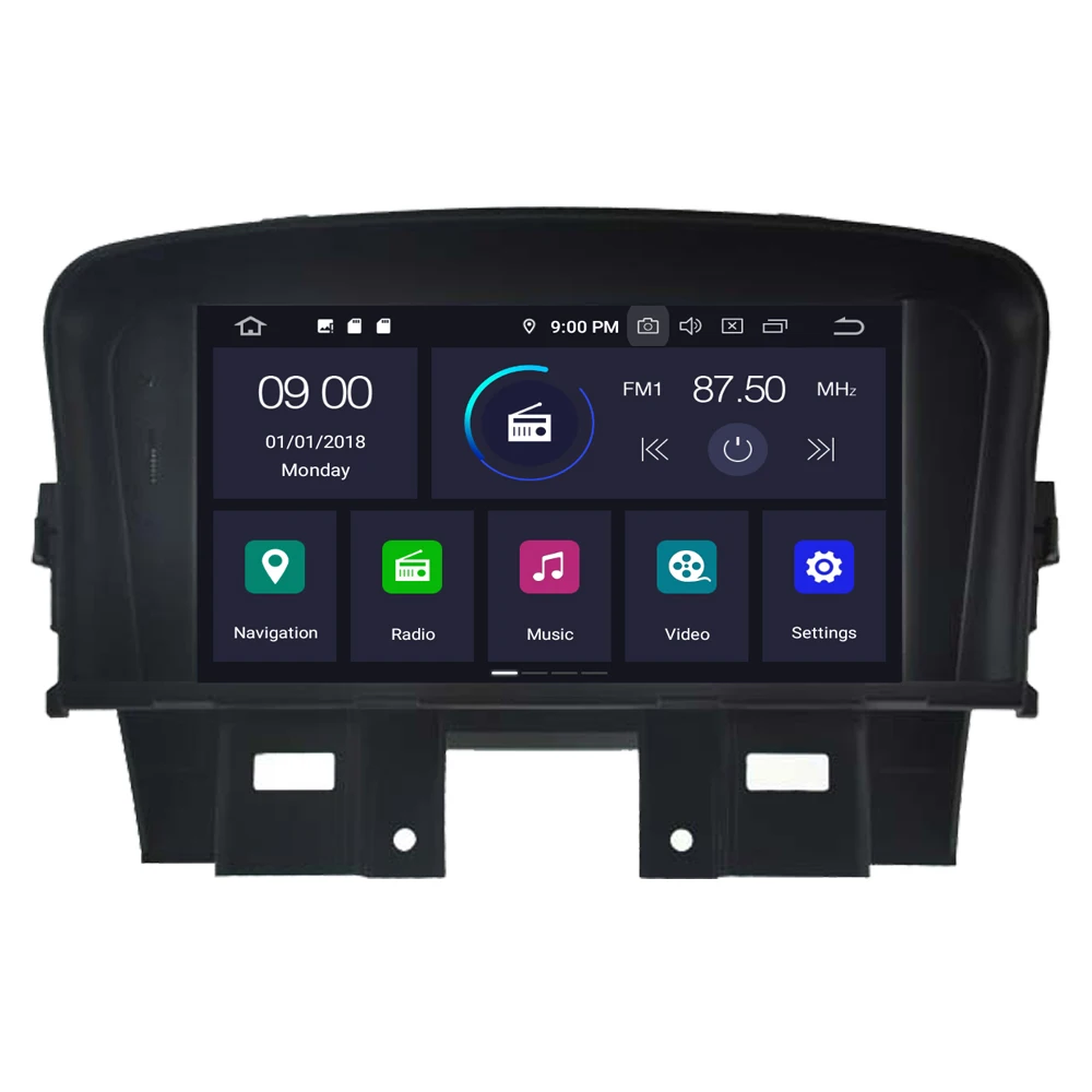 Автомобильный мультимедийный плеер RoverOne для Chevrolet Cruze Lacetti II Android 10 Восьмиядерный