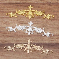 sixty towfish 20 pieces 15 551mm diy jewelry accessories handmade materials charms brass flower filigree flower slice