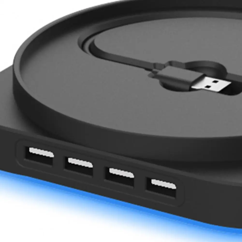 2021 пластиковый держатель для игровой консоли с 4 портами USB 2 0 хаб домашнего