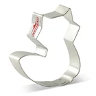 KENIAO Fox формочка для печенья-8,1x8,7 см, деревянный бисквит Фондант, форма для хлеба, сэндвич-нержавеющая сталь