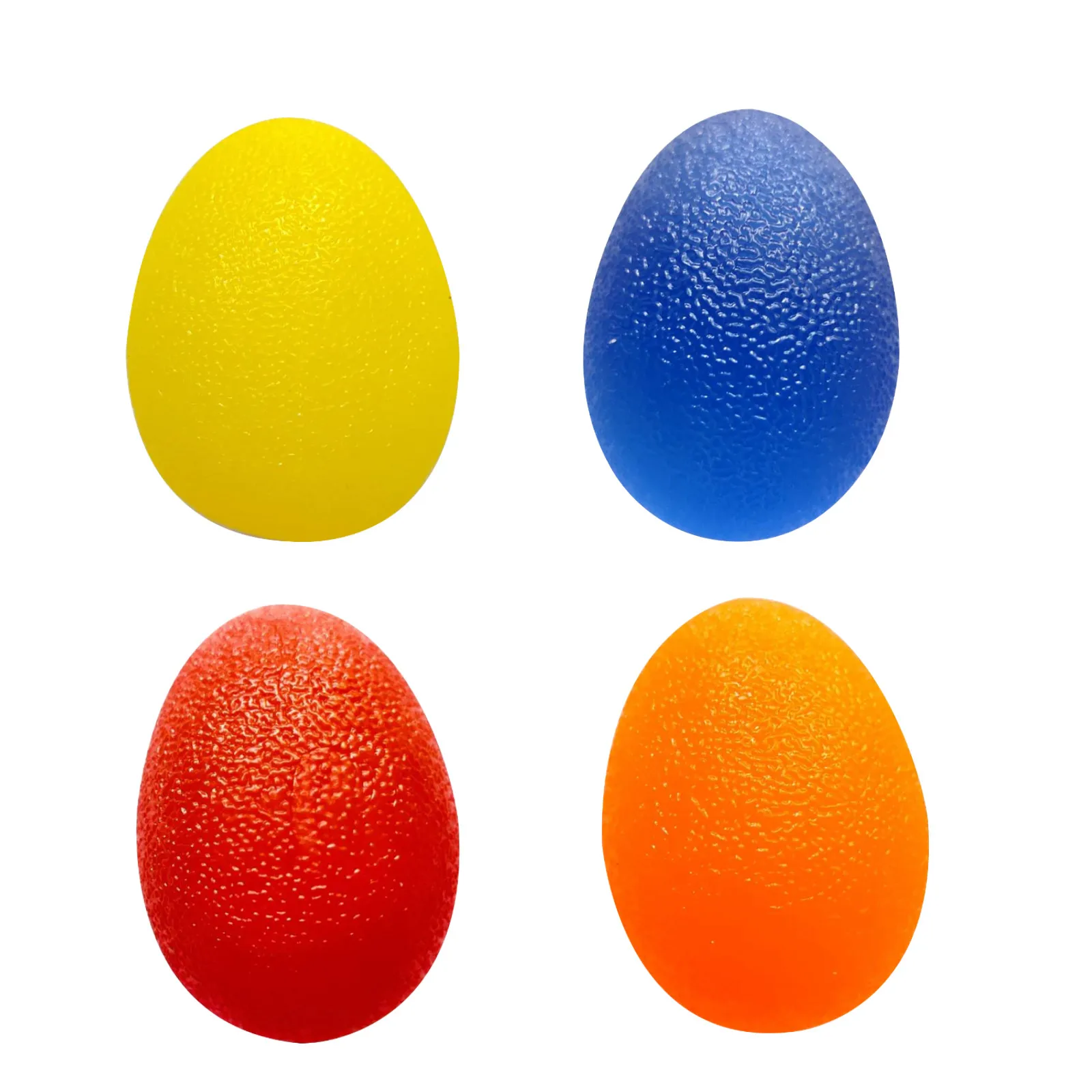 

WorthWhile Silica Gel Hand Grip Ball Egg Men Women Gym Fitness Finger Heavy Exerciser Strength Muscle Recovery Gripper Trainer